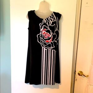 White House Black Market Elegant Black Dress